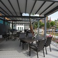 WALL SOLID PERGOLA